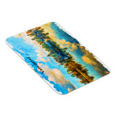 バンクーバーカラフルカナダパノラマビュー マグネット (右側)