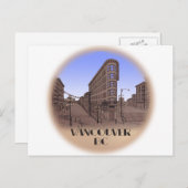 バンクーバーカードガスタウン美術品はがき ポストカード (正面/裏面)