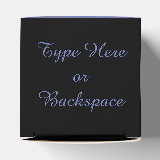 バンクーバーギフトボックスパーソナライズされたサンセットギフトボックス フェイバーボックス (上部)