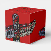 バンクーバーギフトボックスパーソナライズされたトーテムギフトボックス フェイバーボックス (裏面サイド)