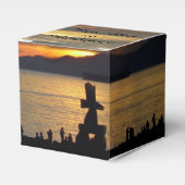 バンクーバーギフトボックスパーソナライズされたバンクーバーボックス フェイバーボックス (正面サイド)