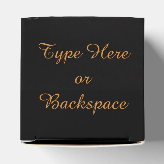 バンクーバーギフトボックスロマンチックパーソナライズされたボックス フェイバーボックス (上部)