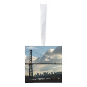 バンクーバークリスマスオーナメントパーソナライズされた土産 キューブオーナメント (右)