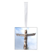 バンクーバークリスマスオーナメントパーソナライズされた土産 キューブオーナメント (右)