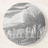 バンクーバーコースターパーソナライズされたズバンクーバーコースター コースター (正面)