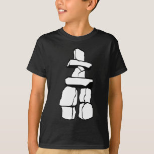 バンクーバーサミナキッドのTシャツイヌクシュクアートティー Tシャツ