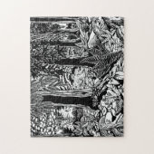 バンクーバーサミナルパズルスタンレーパークフォレスト ジグソーパズル (縦)