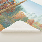 バンクーバーシェルパブランツトーテムアートブランケット シェルパブランケット (3/4)