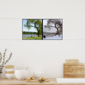 バンクーバーシーズンズポスタープリントカナダ土産 ポスター (キッチン)