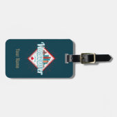 バンクーバースカイラインブリティッシュコロンビアレトロカナダ ラゲッジタグ (正面横)