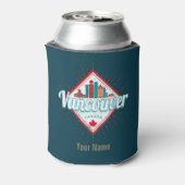 バンクーバースカイラインブリティッシュコロンビアレトロカナダ 缶クーラー (缶裏面)