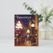 バンクーバースチームクロック土産 ポストカード (スタンド正面)