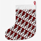 バンクーバーストッキングイヌクシュククリスマスストッキング ラージクリスマスストッキング (裏面)