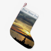 バンクーバーストッキングバンクーバークリスマスストッキング スモールクリスマスストッキング (正面 (吊り時))