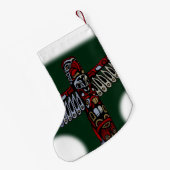 バンクーバーストッキングバンクーバークリスマスストッキング スモールクリスマスストッキング (裏面 (吊り時))