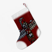 バンクーバーストッキングバンクーバークリスマスストッキング スモールクリスマスストッキング (裏面 (吊り時))