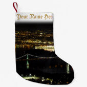 バンクーバーストッキングバンクーバークリスマスストッキング スモールクリスマスストッキング (正面)