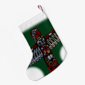 バンクーバーストッキングバンクーバークリスマスストッキング スモールクリスマスストッキング (裏面 (吊り時))