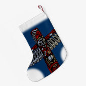 バンクーバーストッキングバンクーバークリスマスストッキング スモールクリスマスストッキング (裏面 (吊り時))