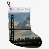 バンクーバーストッキングバンクーバークリスマスストッキング スモールクリスマスストッキング (正面)