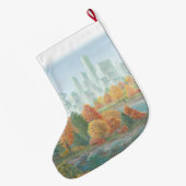 バンクーバーストッキングバンクーバークリスマスストッキング ラージクリスマスストッキング (裏面 (吊り時))