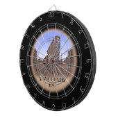 バンクーバーダートボードガスタウンアートスーベニアダートボード ダーツボード (正面右)