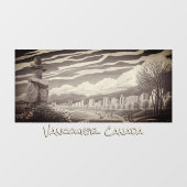 バンクーバーデカールバンクーバースーベニアウィンドウクリング ウィンドウサイン (シート)