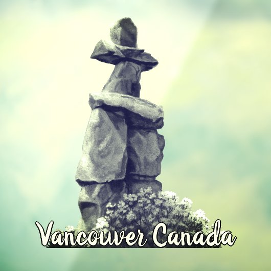 バンクーバーデカールバンクーバースーベニアウィンドウクリング ウィンドウサイン (シート3)