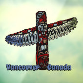 バンクーバーデカールバンクーバースーベニアウィンドウクリング ウィンドウサイン (シート3)