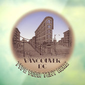 バンクーバーデカールバンクーバースーベニアウィンドウリッシ ウィンドウサイン (シート3)