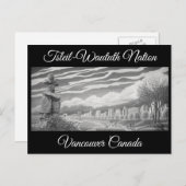 バンクーバーパーソナライズされたポストカード ポストカード (正面/裏面)