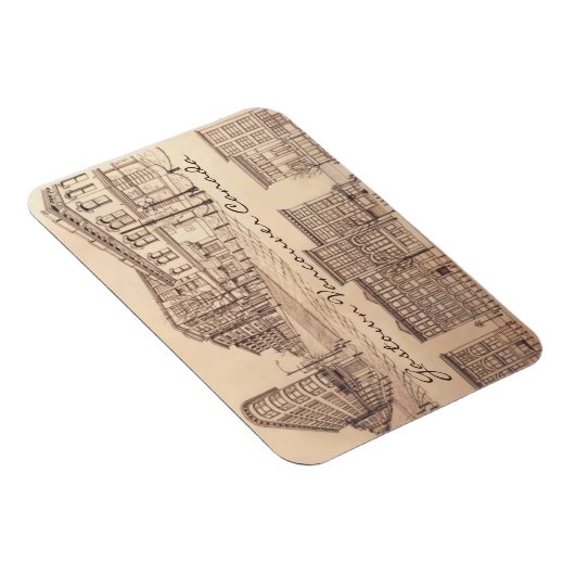 バンクーバーパーソナライズされた土産マグネットガスタウン マグネット (右側)