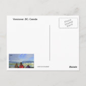 バンクーバービューポストカード ポストカード (裏面)