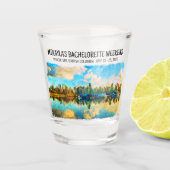 バンクーバーブリティッシュコロンビアバチェロレッテ週末 ショットグラス (正面)