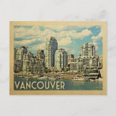 バンクーバーポストカードカナダヴィンテージ旅行 ポストカード (正面)