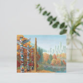 バンクーバーポストカードトーテムポール風景葉書 ポストカード (スタンド正面)