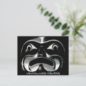 バンクーバーポストカードトーテムポール&ランドマークカード ポストカード (スタンド正面)