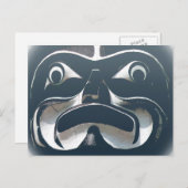 バンクーバーポストカードトーテムポール&ランドマークカード ポストカード (正面/裏面)