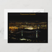 バンクーバーポストカードライオンズゲートパーソナライズされたカード ポストカード (正面/裏面)