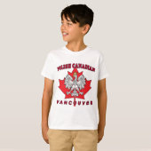 バンクーバーポーランドカナダリーフ Tシャツ (正面フル)