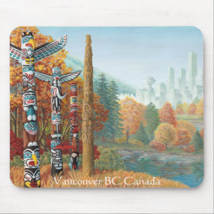 バンクーバーマウスパッド土産バンクーバーカナダのギフト マウスパッド
