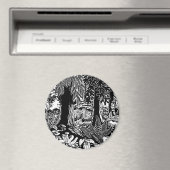 バンクーバーマグネットスタンレーパークフォレスト冷蔵庫用マグネット マグネット (インサイチュ (食洗機))