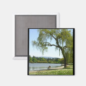 バンクーバーマグネット土産用磁石ボタン&ギフト マグネット (正面/裏面)