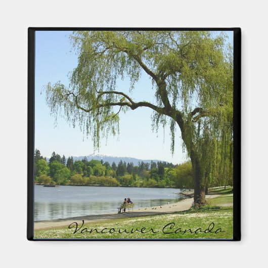 バンクーバーマグネット土産用磁石ボタン&ギフト マグネット (正面)