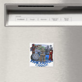 バンクーバーマグネット土産用磁石ボタン&ギフト マグネット (インサイチュ (食洗機))