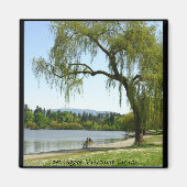 バンクーバーマグネット土産用磁石ボタン&ギフト マグネット (正面)