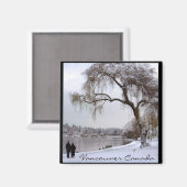 バンクーバーマグネット土産用磁石ボタン&ギフト マグネット (正面/裏面)