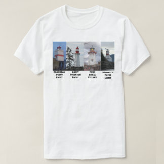 バンクーバーメトロエリアTシャツのライトハウス Tシャツ