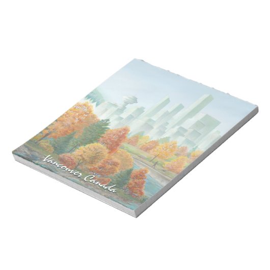 バンクーバーメモパーソナライズされた帳バンクーバー土産 ノートパッド (回転)