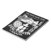 バンクーバーメモパーソナライズされた帳バンクーバー土産 ノートパッド (回転)